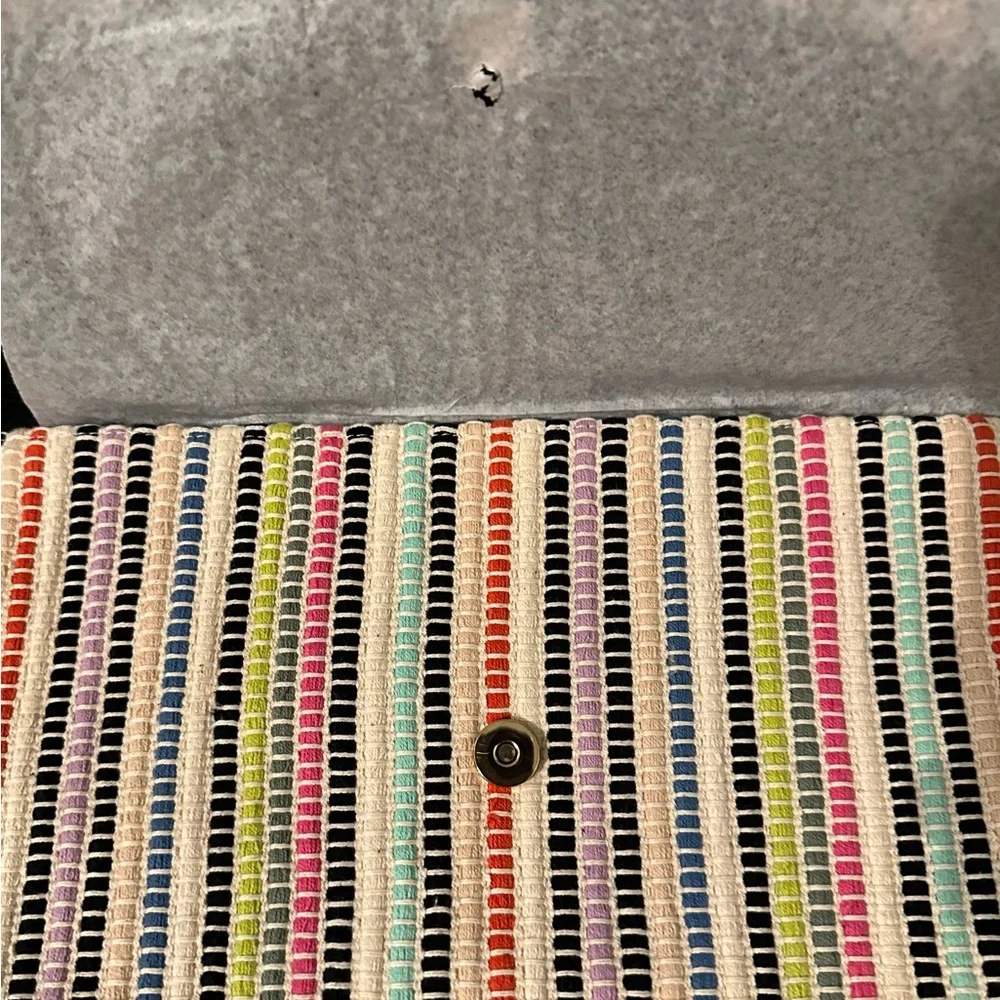 NEW Stella & Dot Multicolor TAJ clutch. Perfect statement piece for any outfit. - Picture 4 of 6